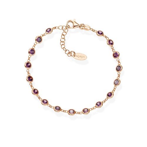 Bracciale Amen Donna Tennis in Argento Cubic Zirconia BRGORVI3 - BRGORVI3
